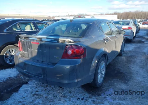 2012 Dodge Avenger Sxt Plus from USA, damaged, VIN 1C3CDZEG2CN309489